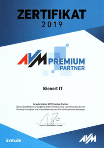 Grafik AVM Premium Partner 2019