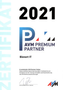 Grafik AVM Premium Partner 2021