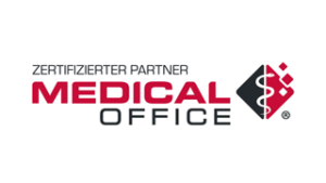 Grafik Zertifizierter Partner Medical Office Logo